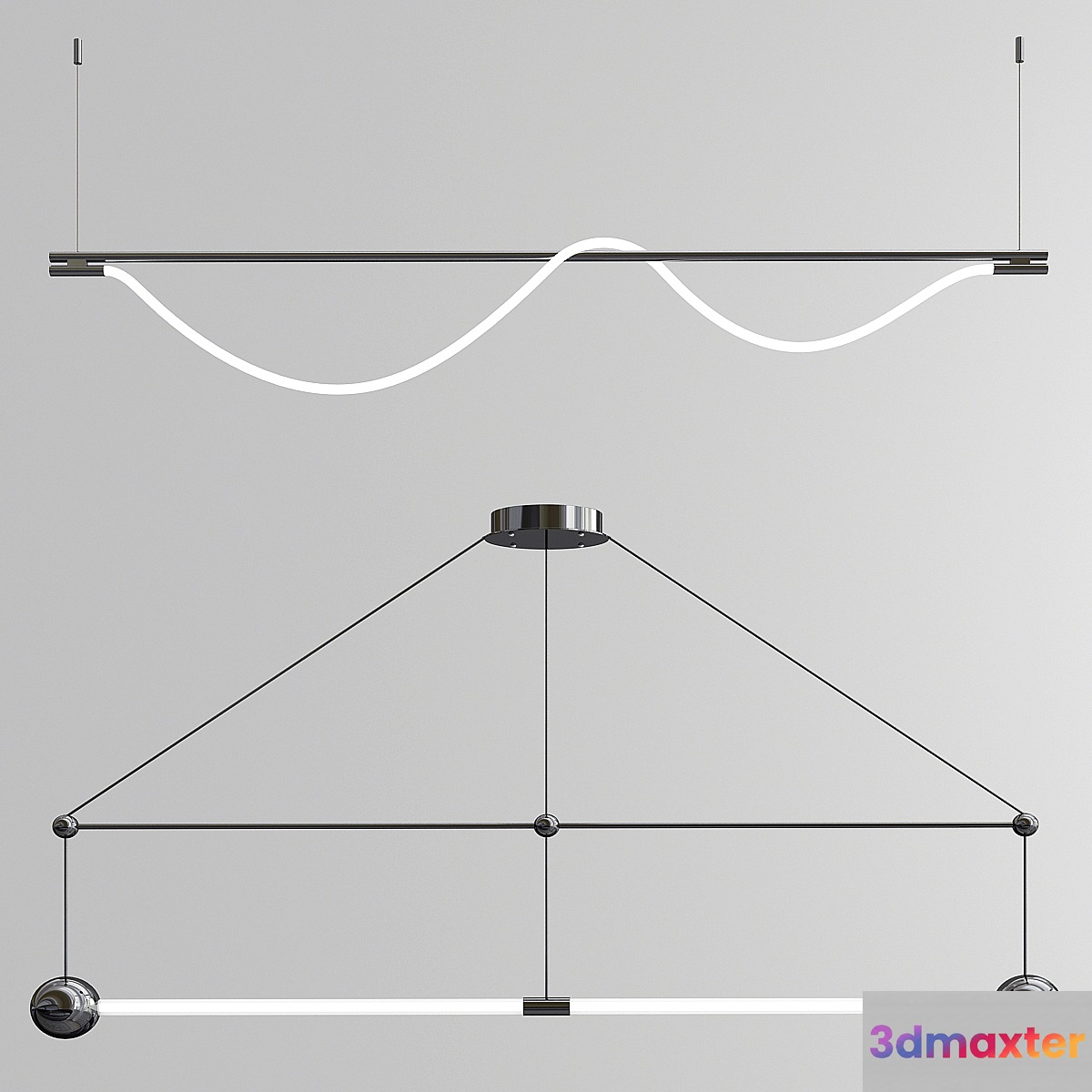 Trapeze & Surrey Chandelier