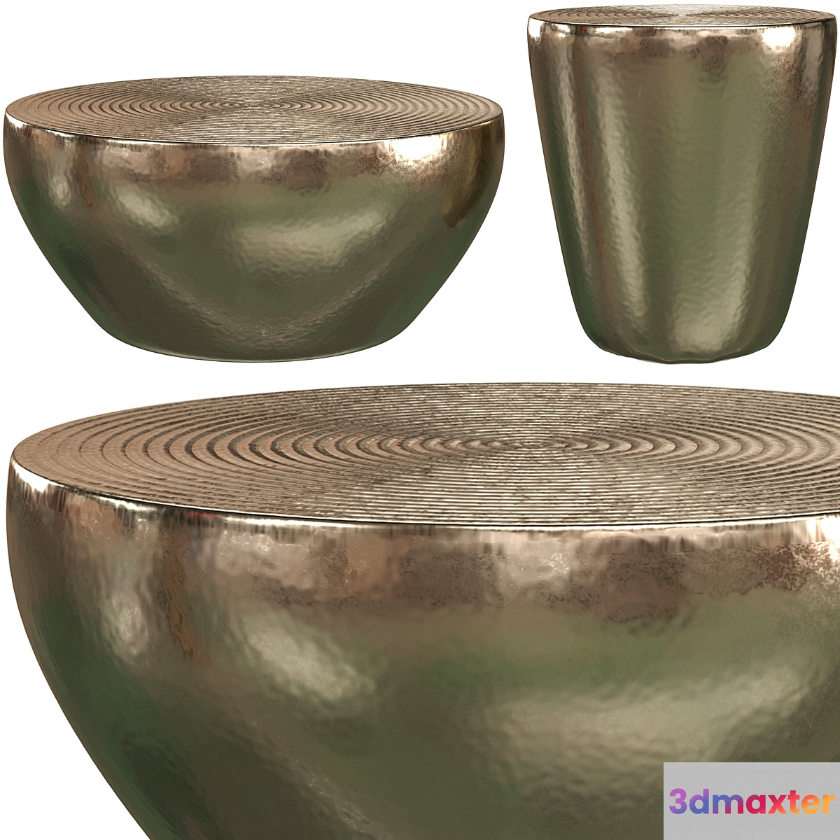Coffee table Arteriors Home Clint 3D Max