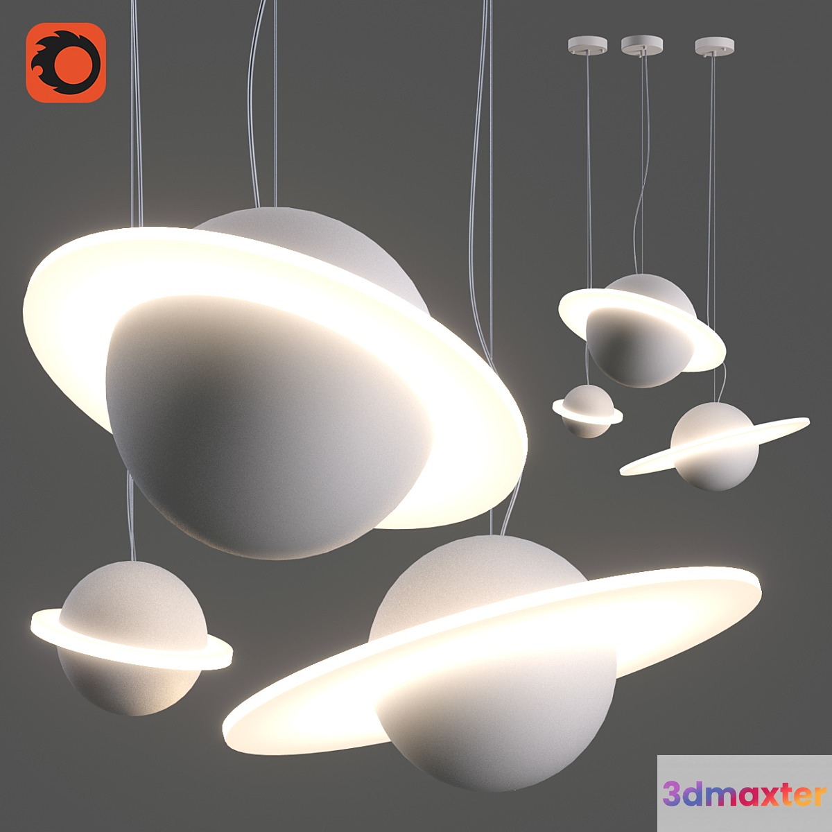 Lampatron parma 3D Max