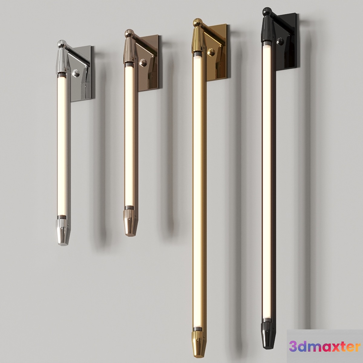 Bic Brittain Shy Sconce 3D Max