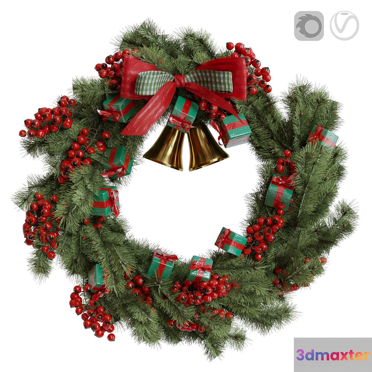 Christmas wreath 1