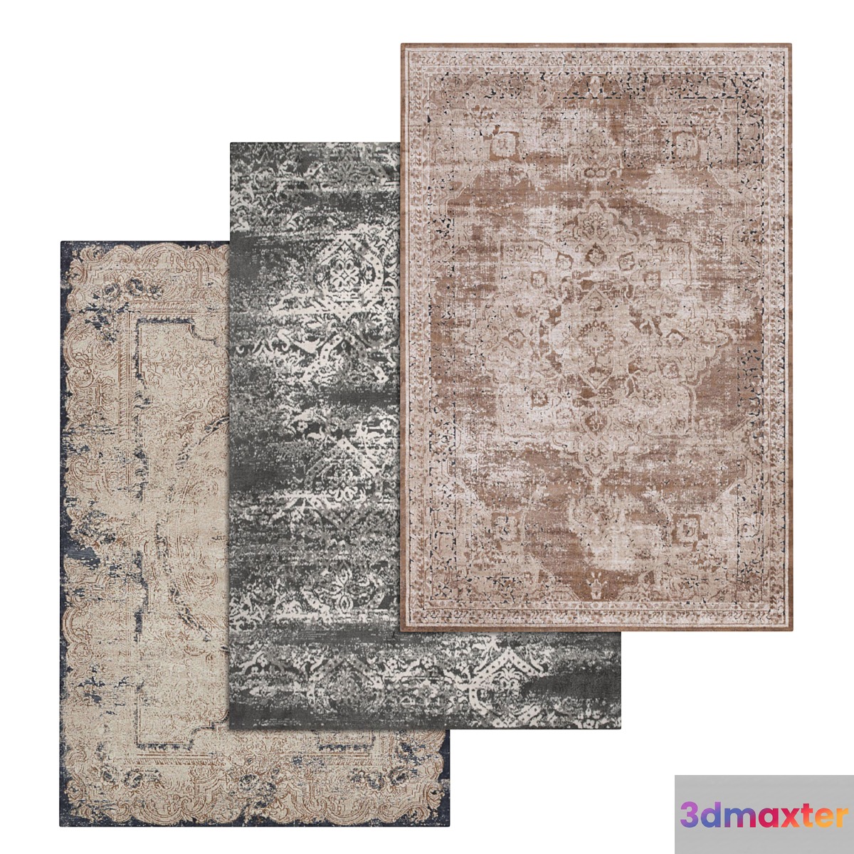 Carpets Set 1763 3D Max
