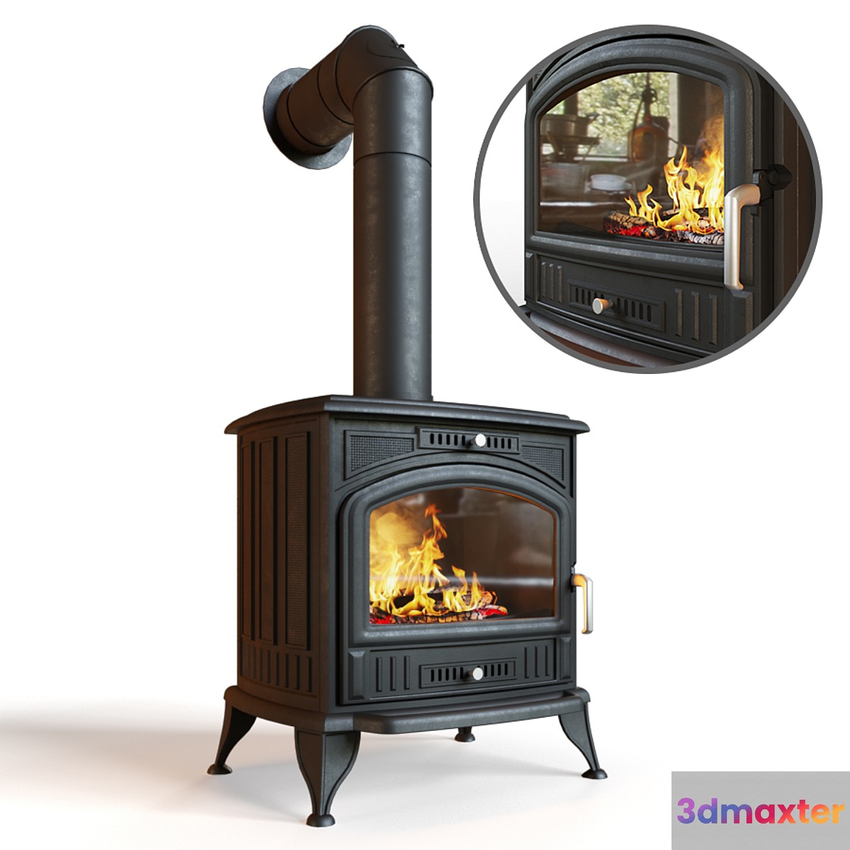 Kratki Koza fireplace stove