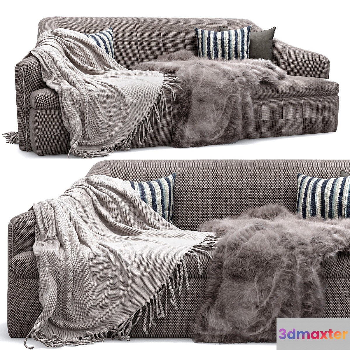 Baker Skylar Sofa No Bau3304 s 3D Max