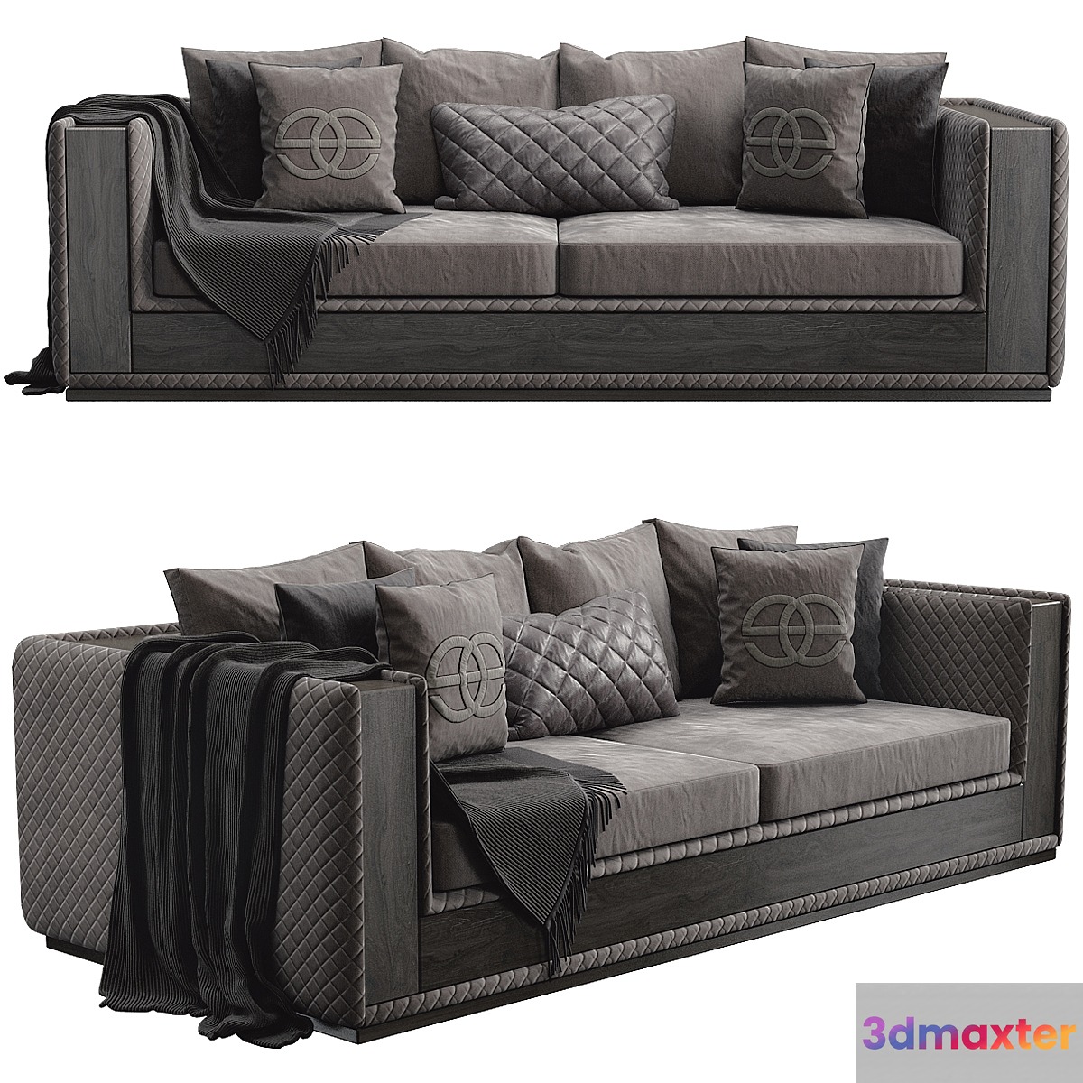 Noir Sofa - Elve Luxury - No.2 Noir Sofa - Elve Luxury - No.2