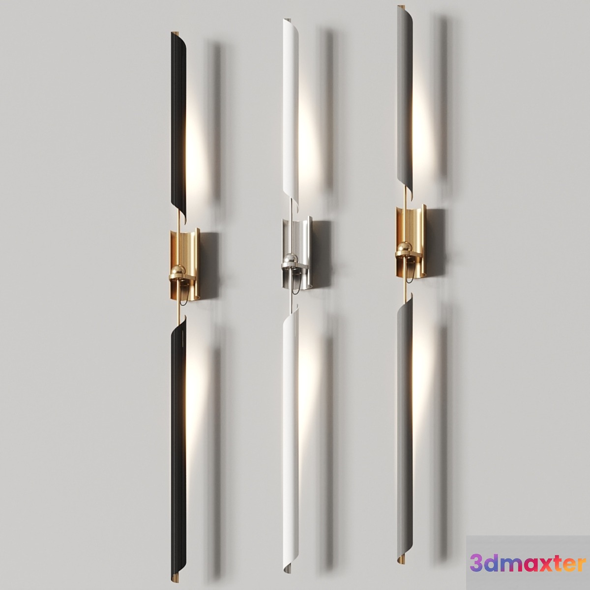 David Weeks Studio Otto Torch Wall Lamps - No.4