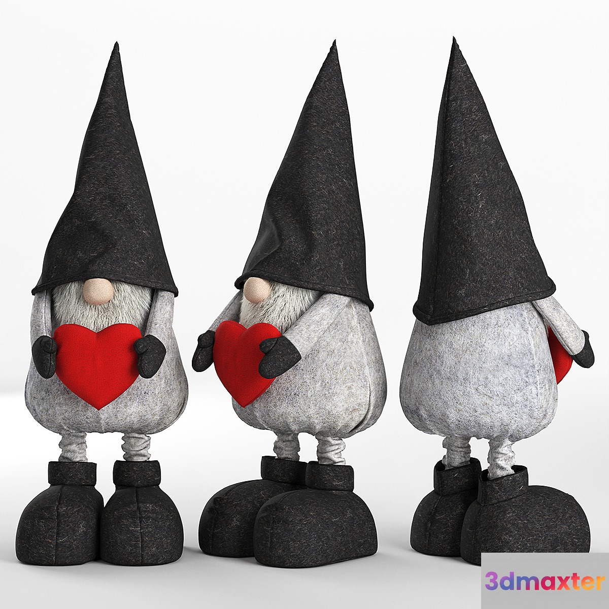 Christmas soft toy Gnome 02
