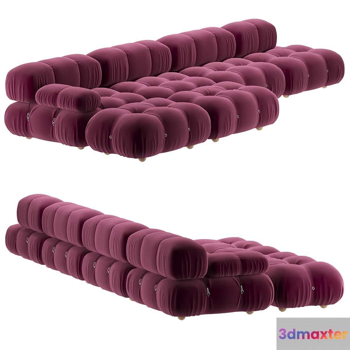 Camaleonda by B&B Italia 3D Max