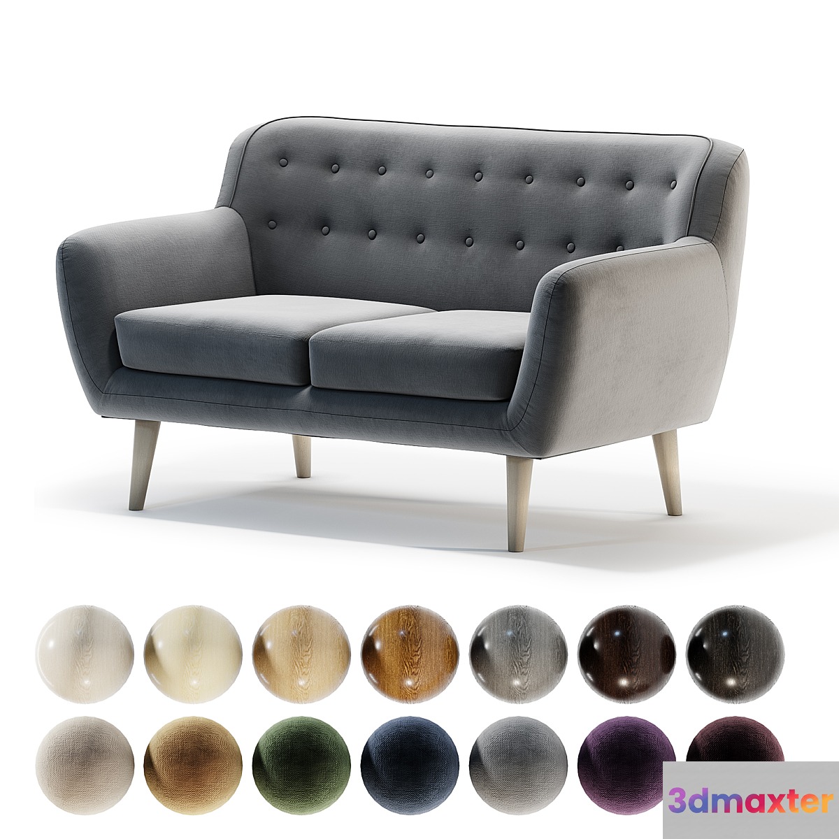 Elling sofa 3D Max