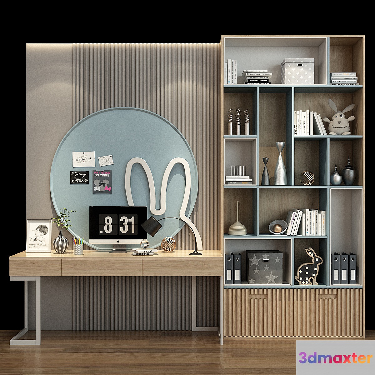 Furniture for a children 0258 3D Max