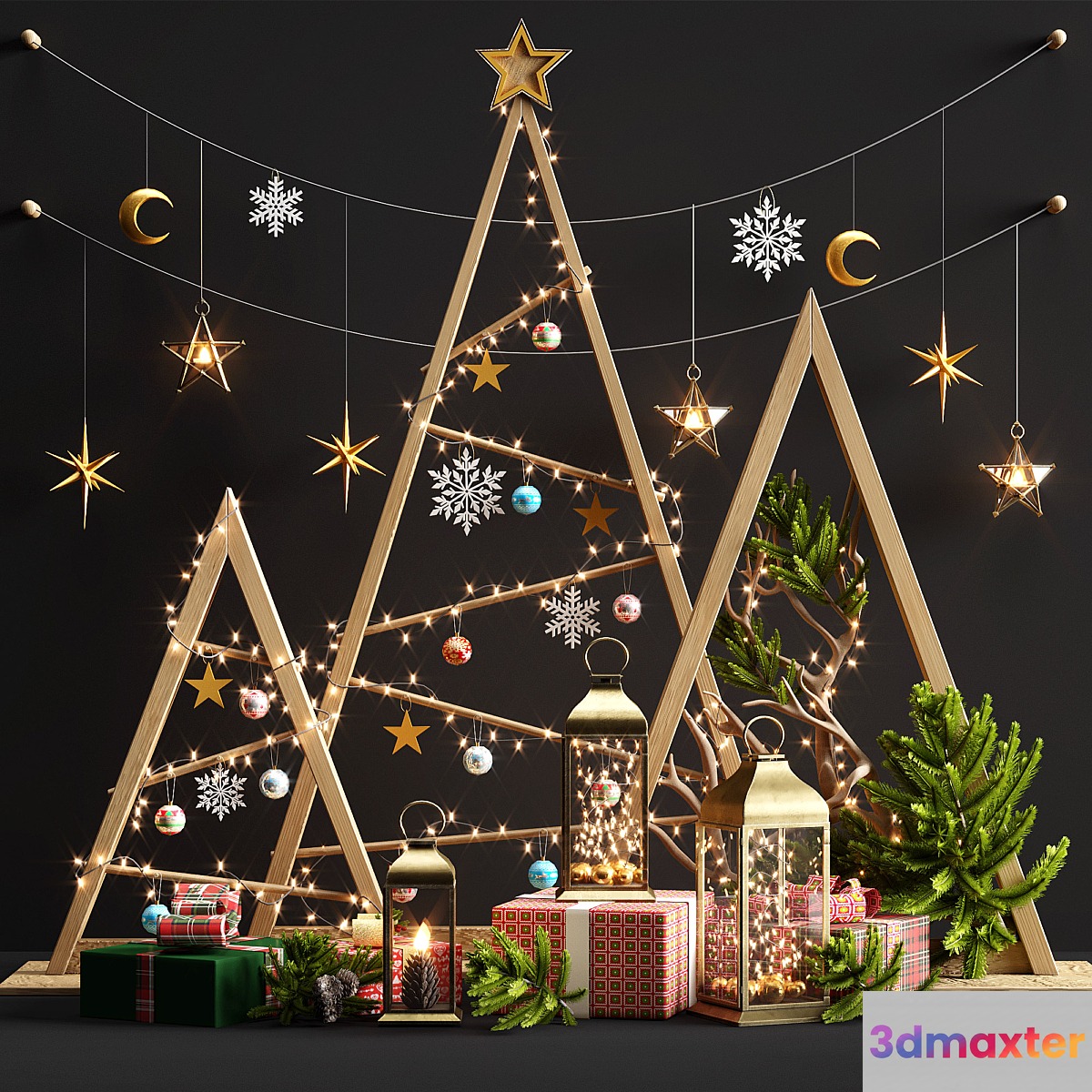 New year decorative set 2 - No.3