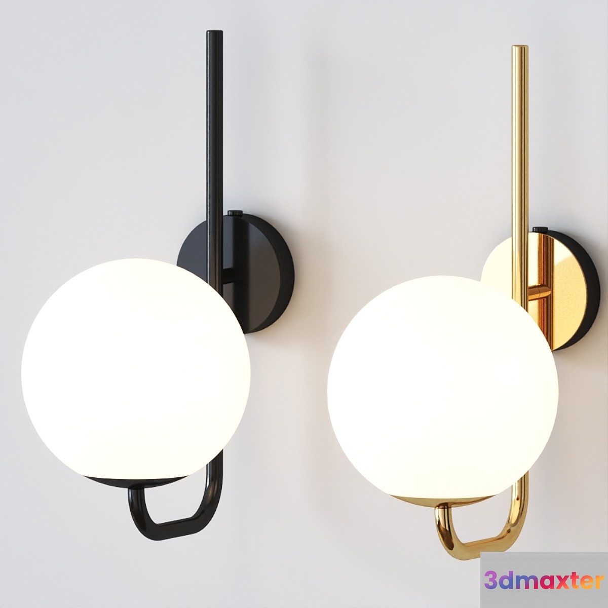 Eichholtz Wall Lamp Lipari 3D Max