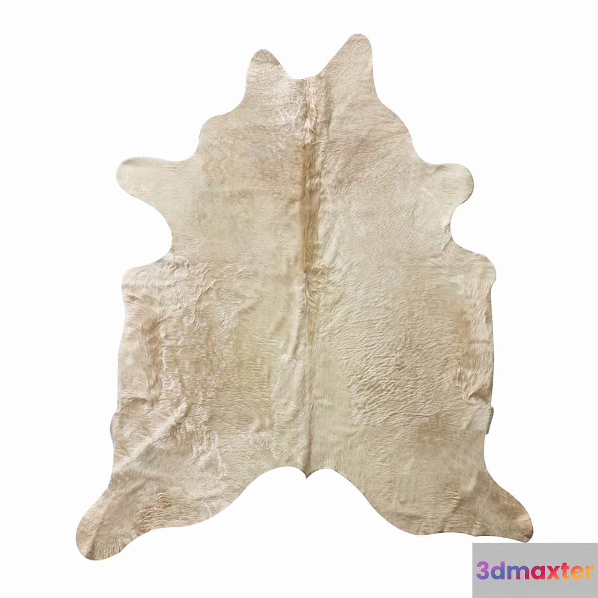 Sonora Cowhide Pelt by Restoration Hardware 3D Max