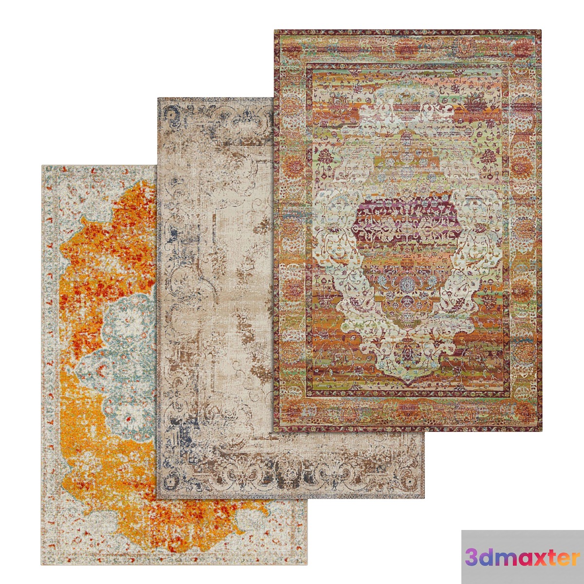 Carpets Set 1805 3D Max