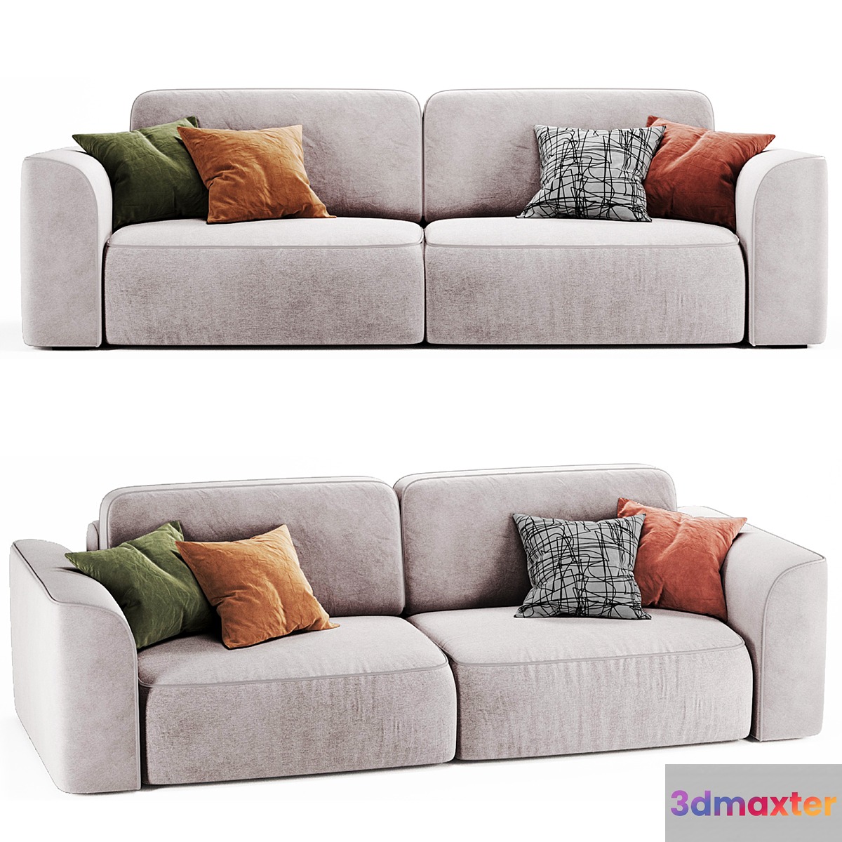 Sofa Space Happy Light 3D Max