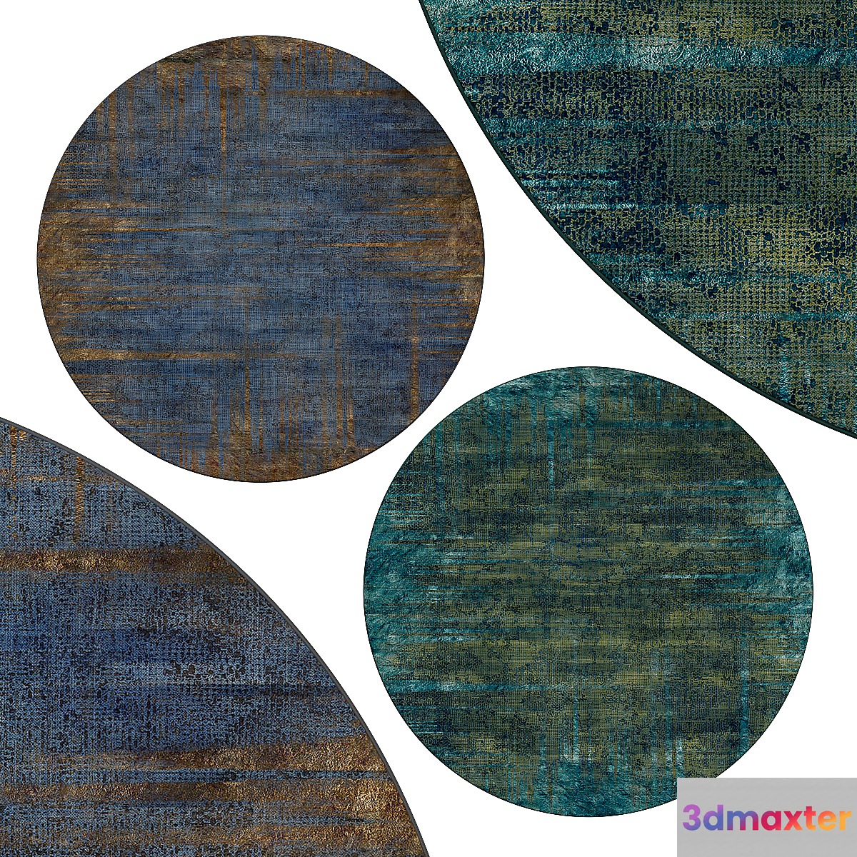Circle rugs | No. 088 3D Max