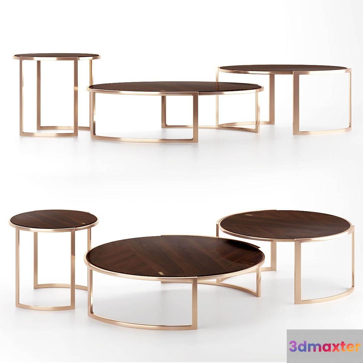 Coffee table Anya Lite Fendi Casa