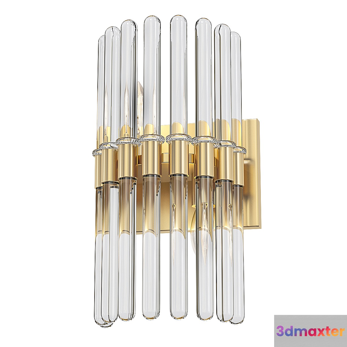 Glass Tubes Sconces - No.2
