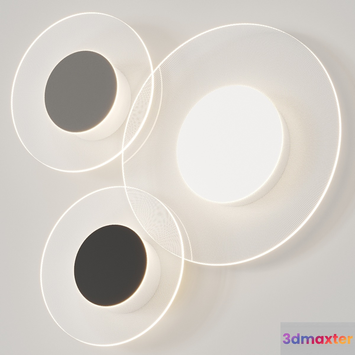 Astro Lighting Halftone Wall Lamps 3D Max