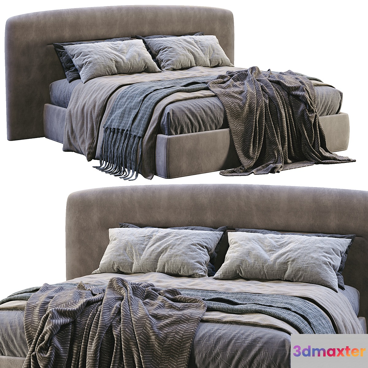 Jesse bed prince 3D Max