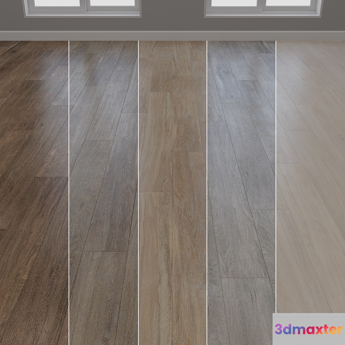 REX Selection oak FullColors 3D Max
