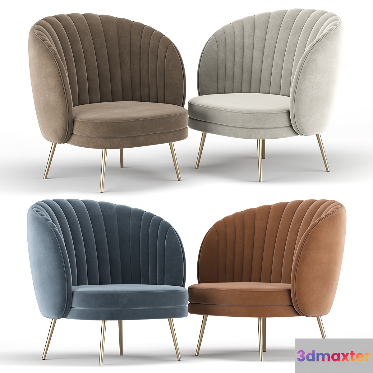 Bulter Barrel Chair - No.2
