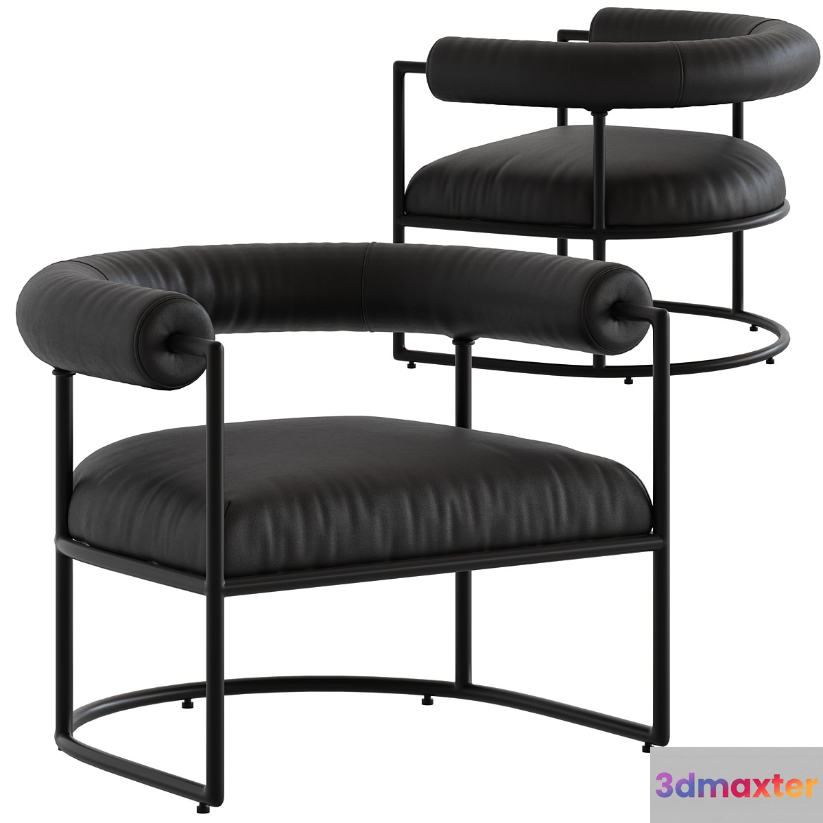 Coco Republic Verbier Chair 3D Max