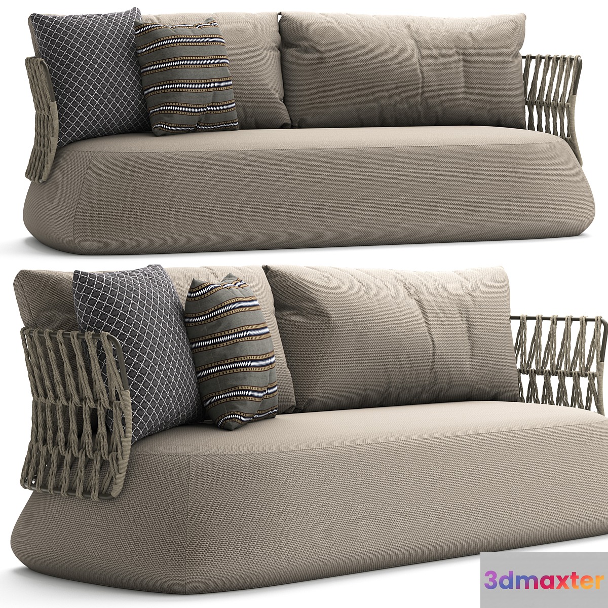 Sofa B&B Fat-Sofa Outdoor FA230 3D Max