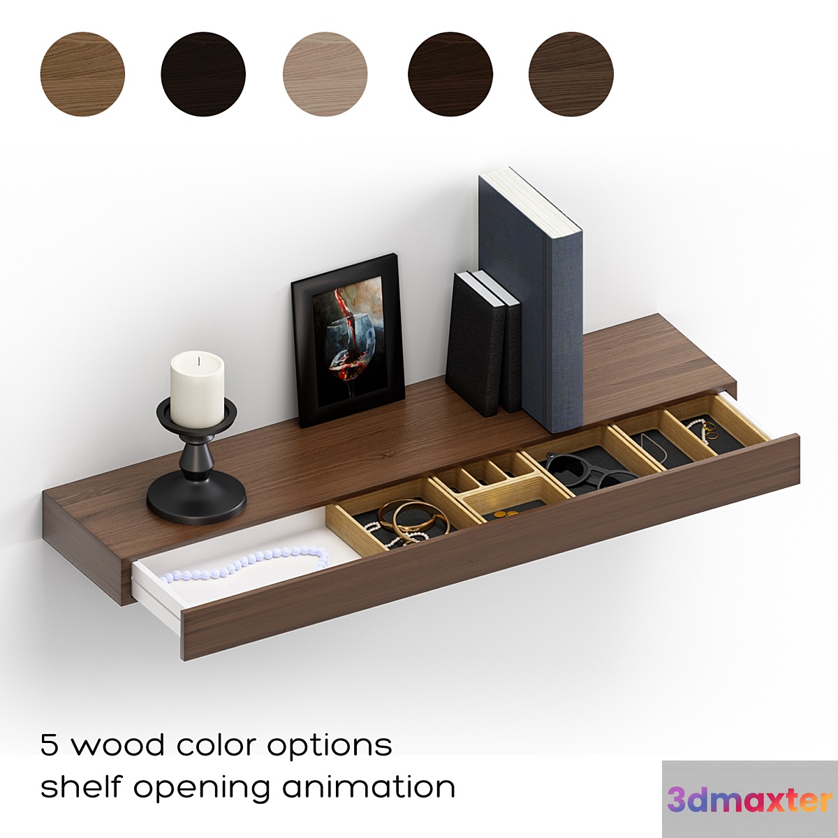 Shelf 001 3D Max