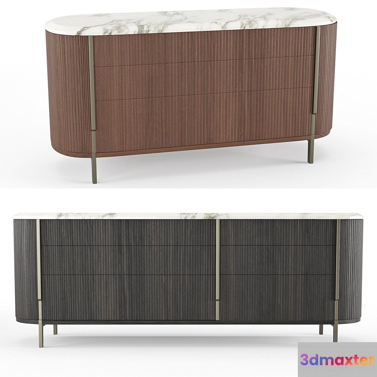 Chest of drawers Kumi 3D Max