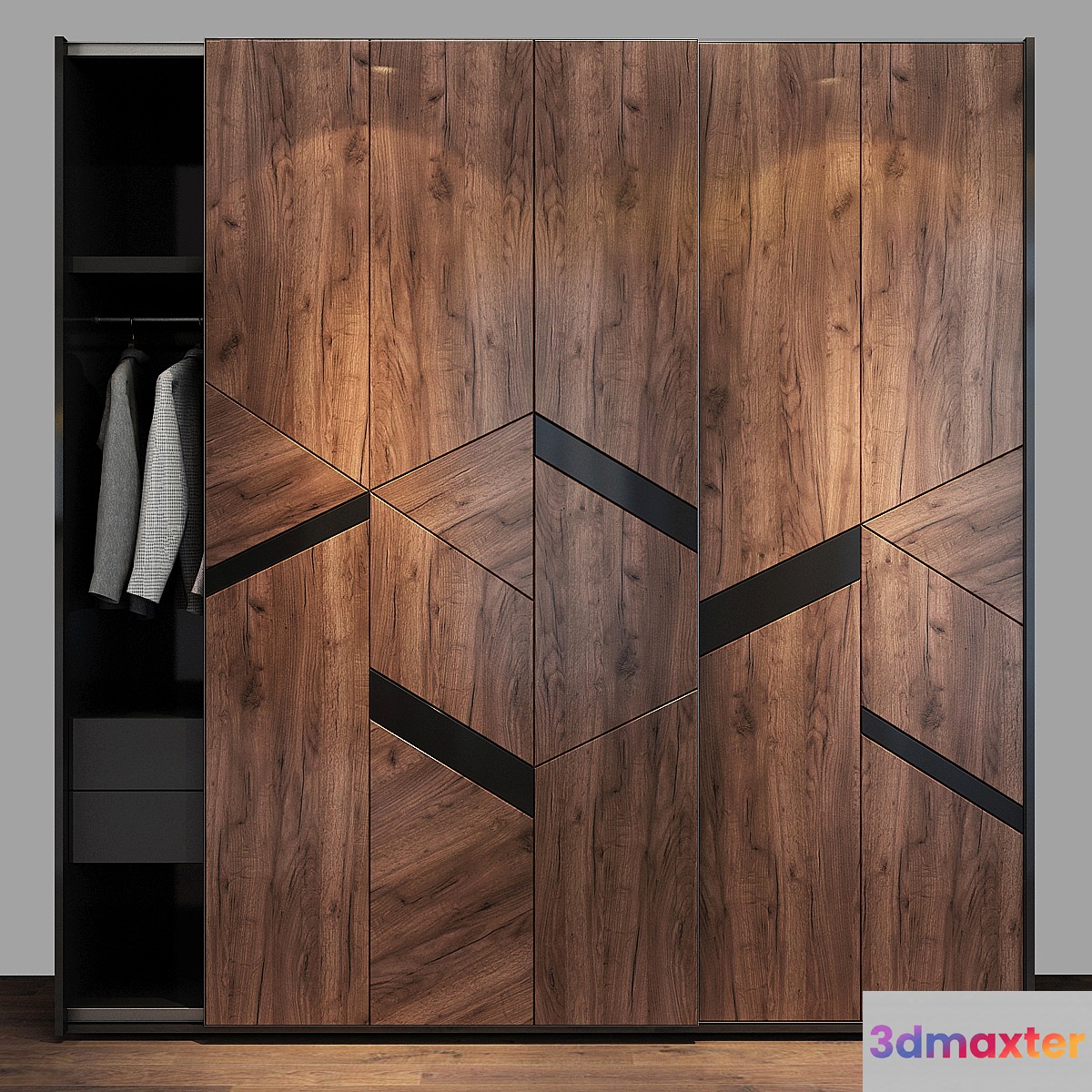 Cabinet Furniture 020 3D Max