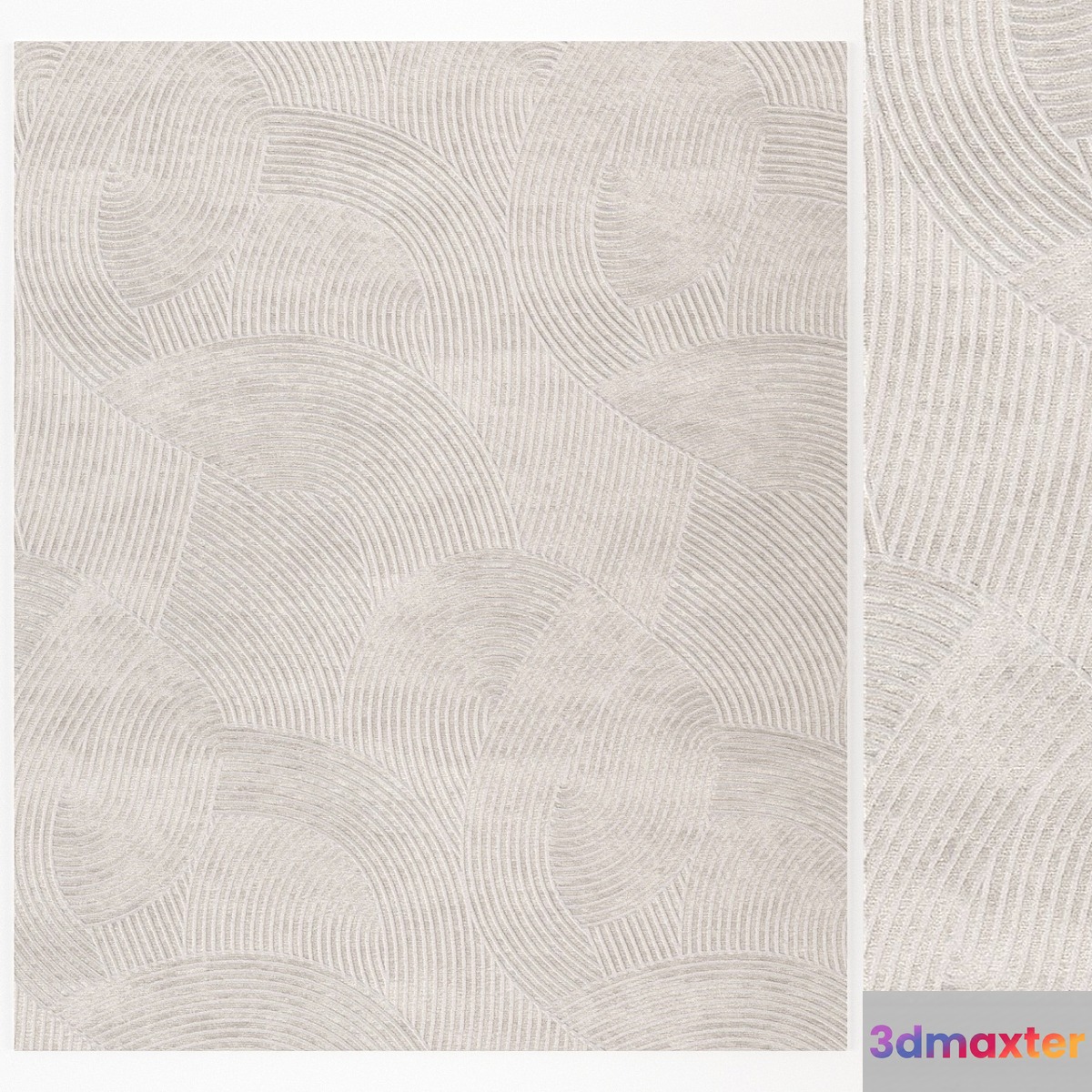 Zen rug 3D Max