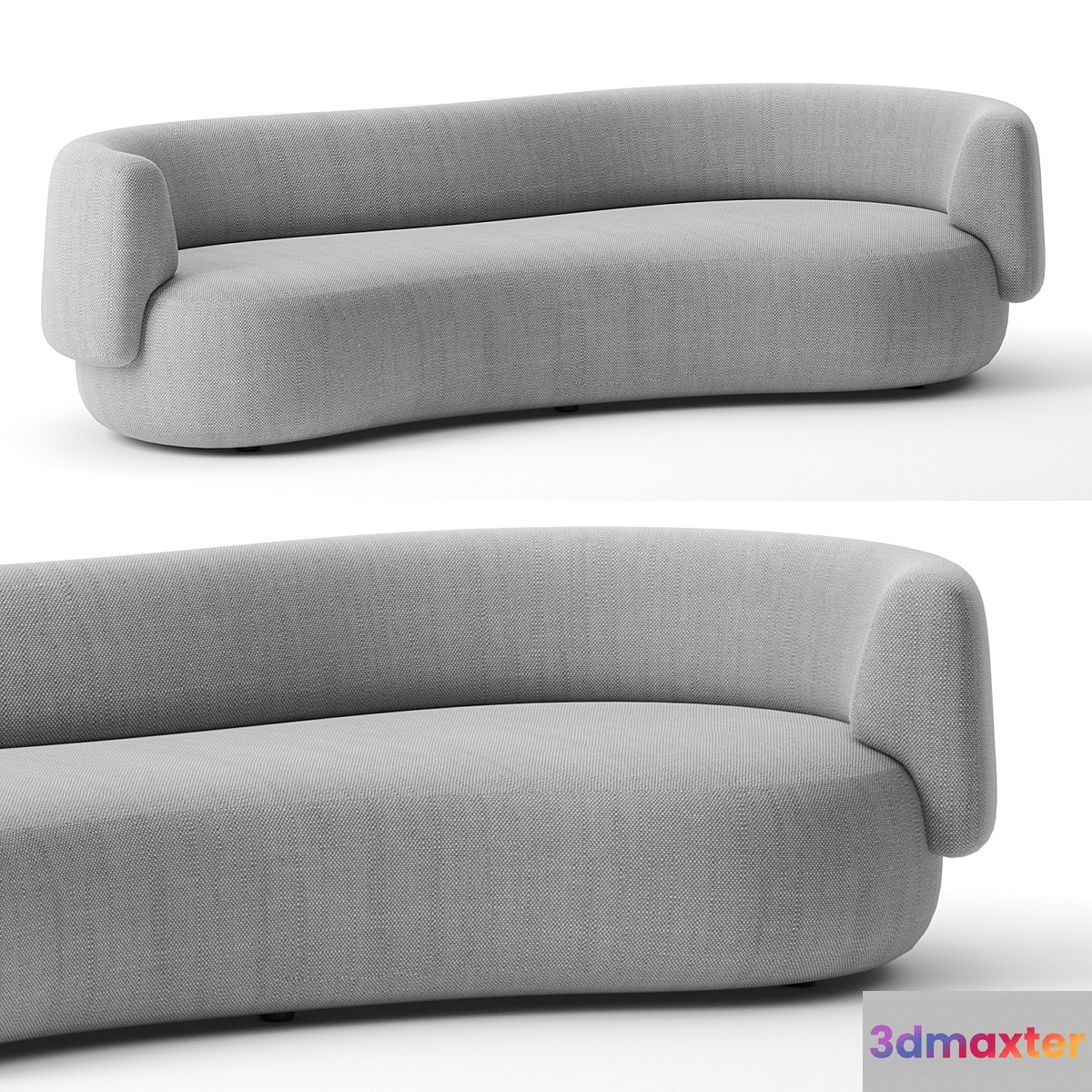 FAO SOFA by Christophe Delcourt for Collection Particuliere 3D Max