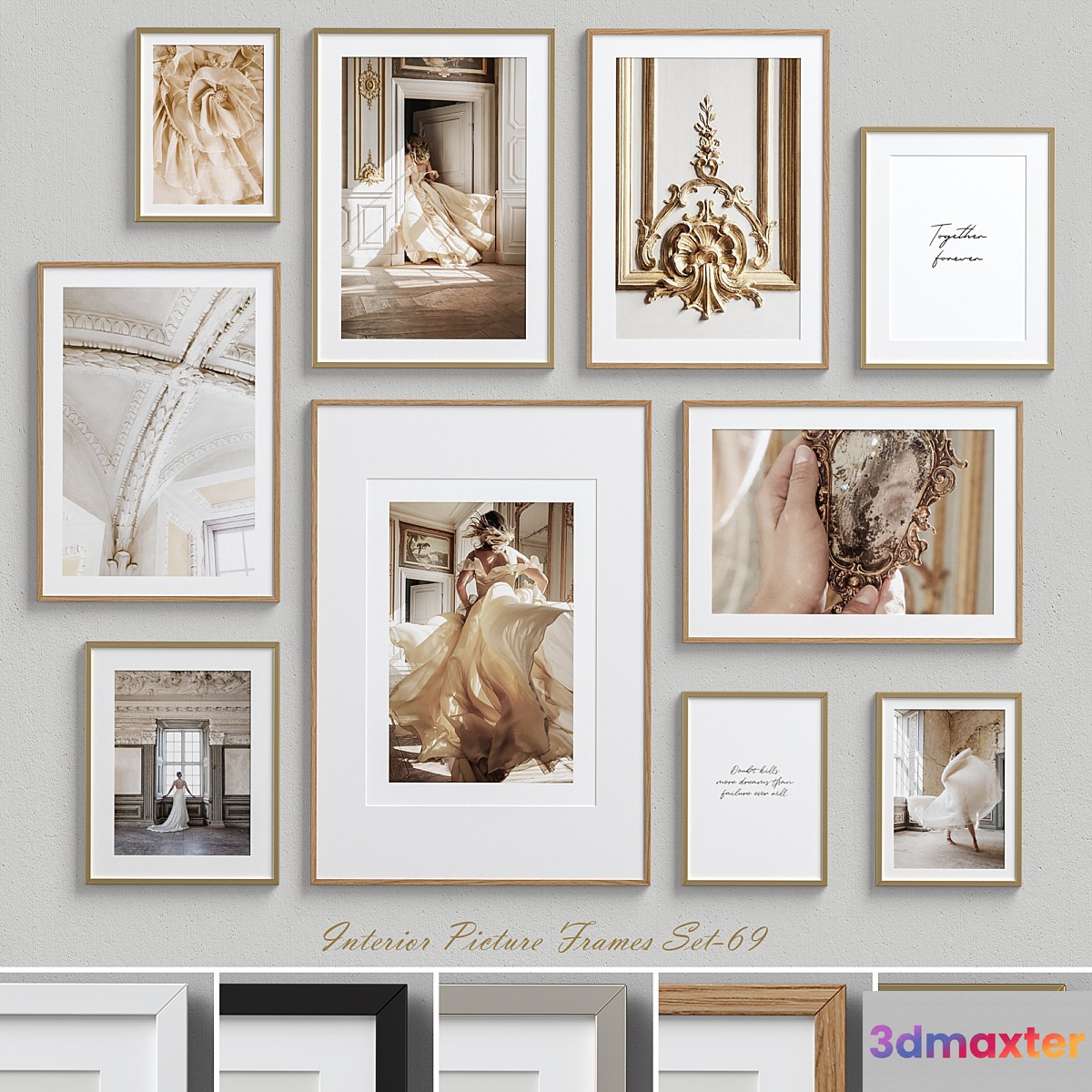 Interior Picture Frames Set-69 - No.3