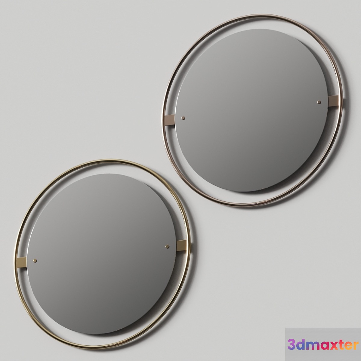 Menu Nimbus Mirror Round 3D Max