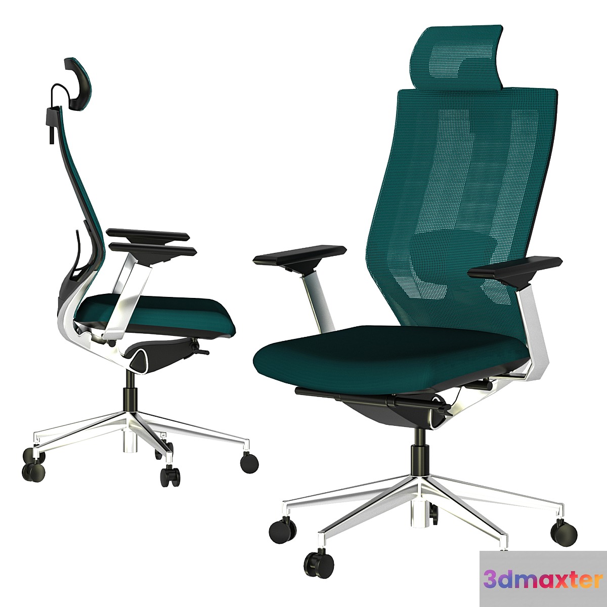 Office chair 02 3D Max