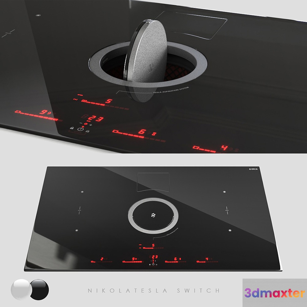 Elica Nikolatesla Switch 3D Max