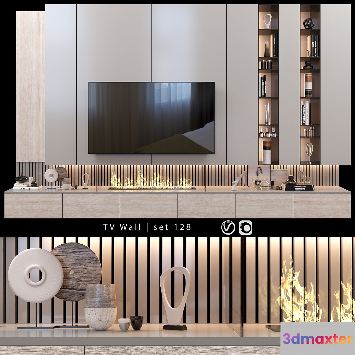 TV Wall | set 128