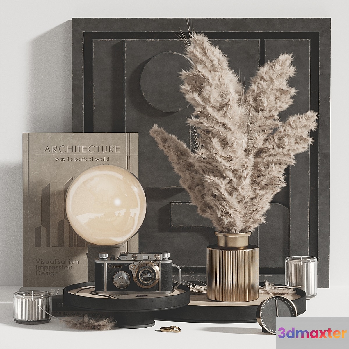 Pampas decor set - No.2