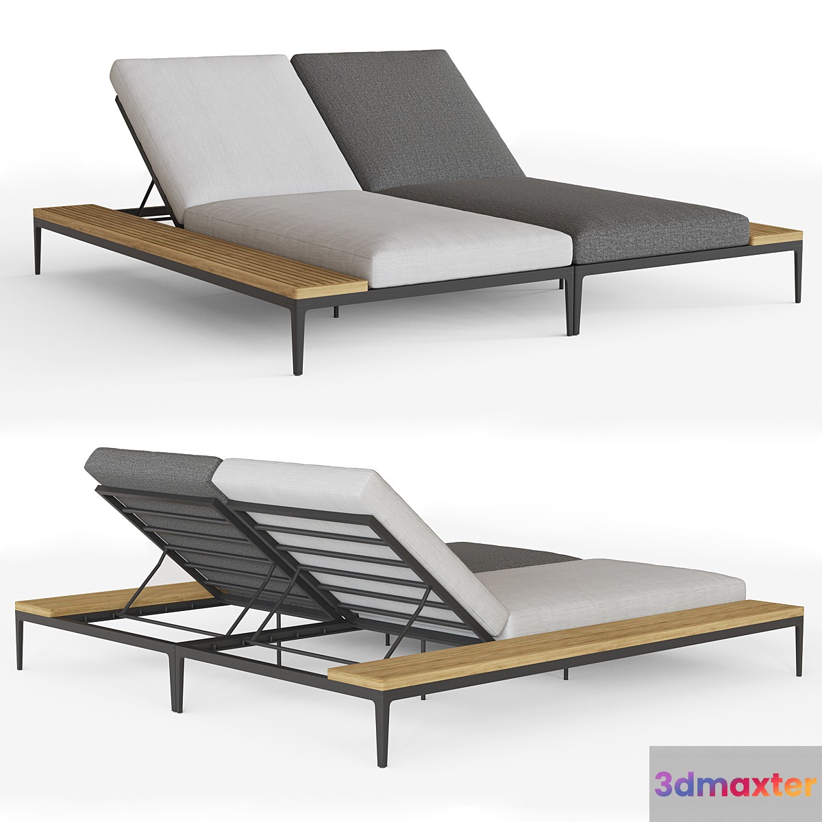 Gloster lounger 3D Max