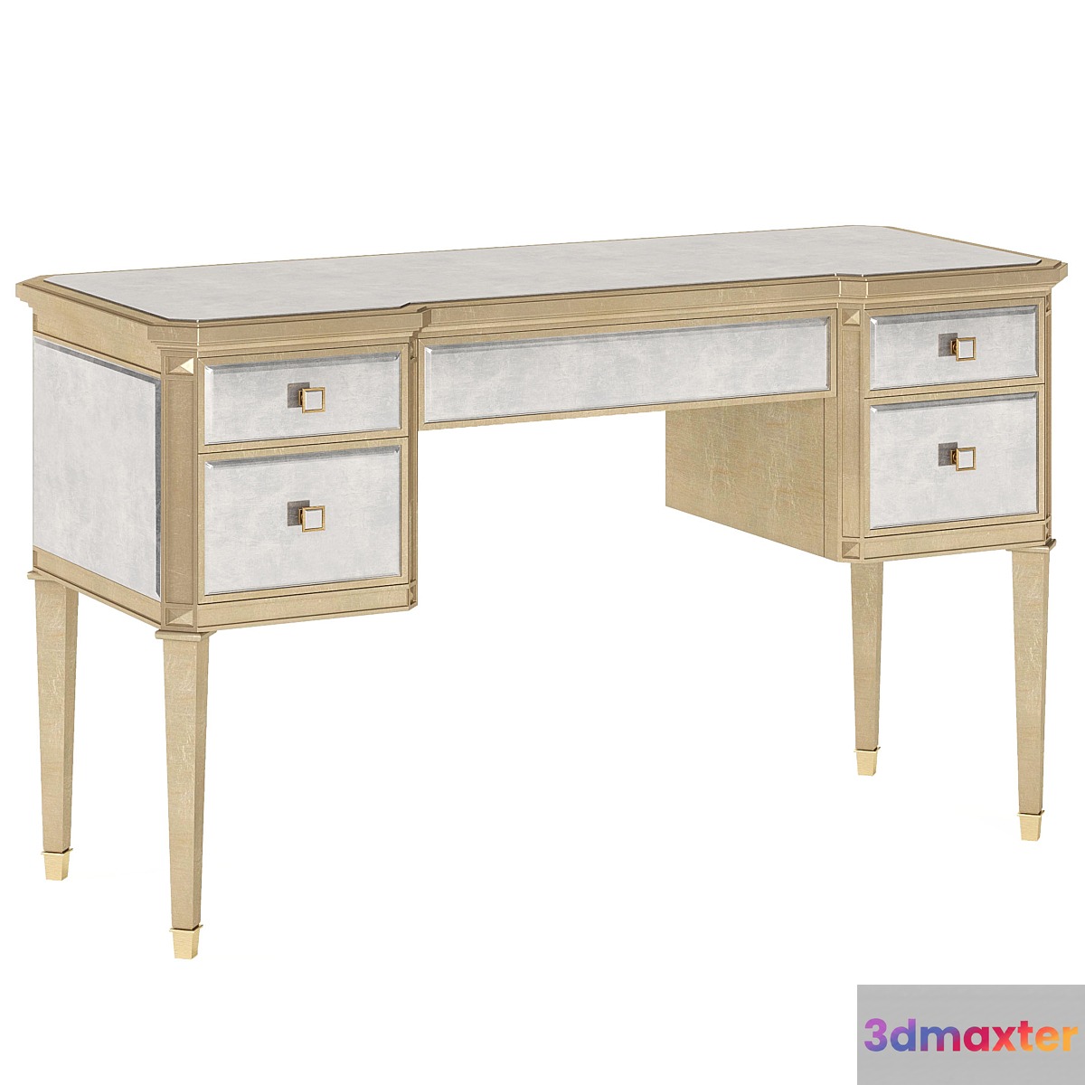 Writing desk Reflective Thoughts Caracole 3D Max