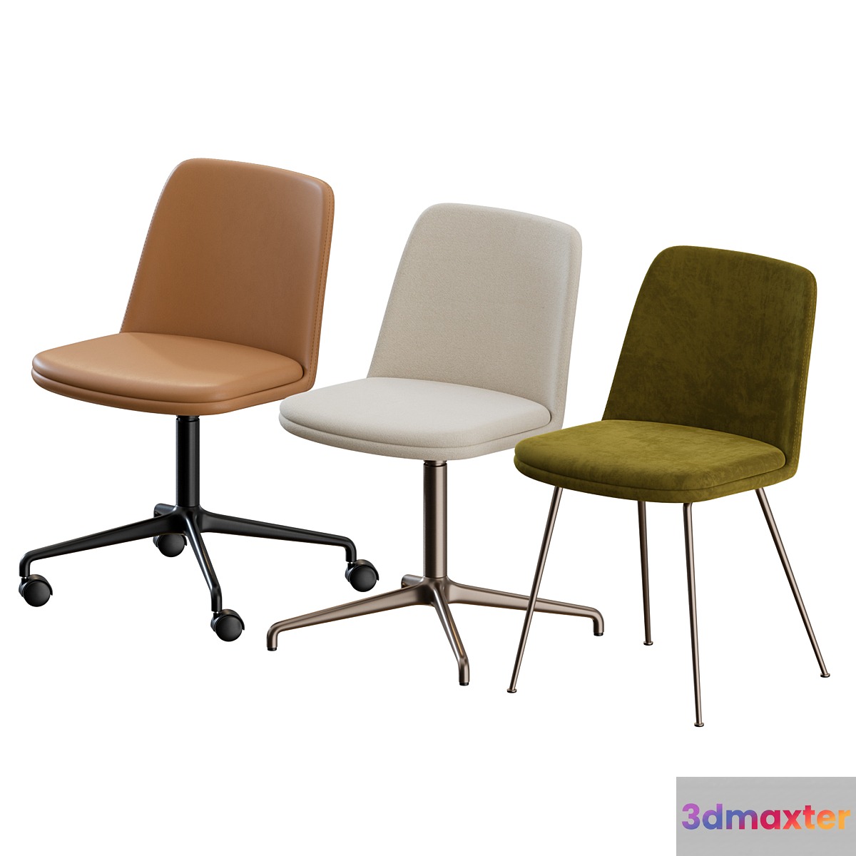 Rely Chair by & Tradition 3D Max