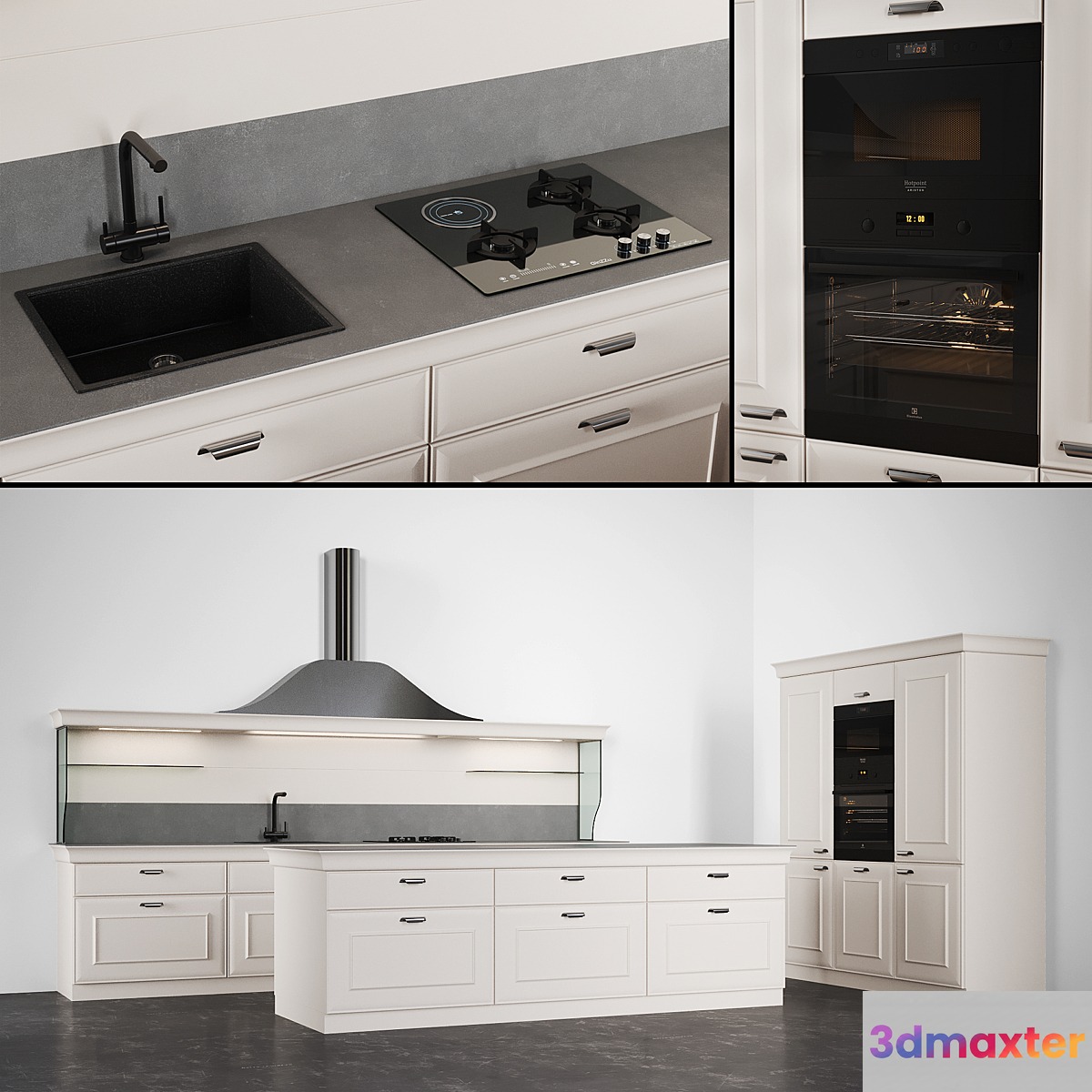 Kitchen_55 3D Max