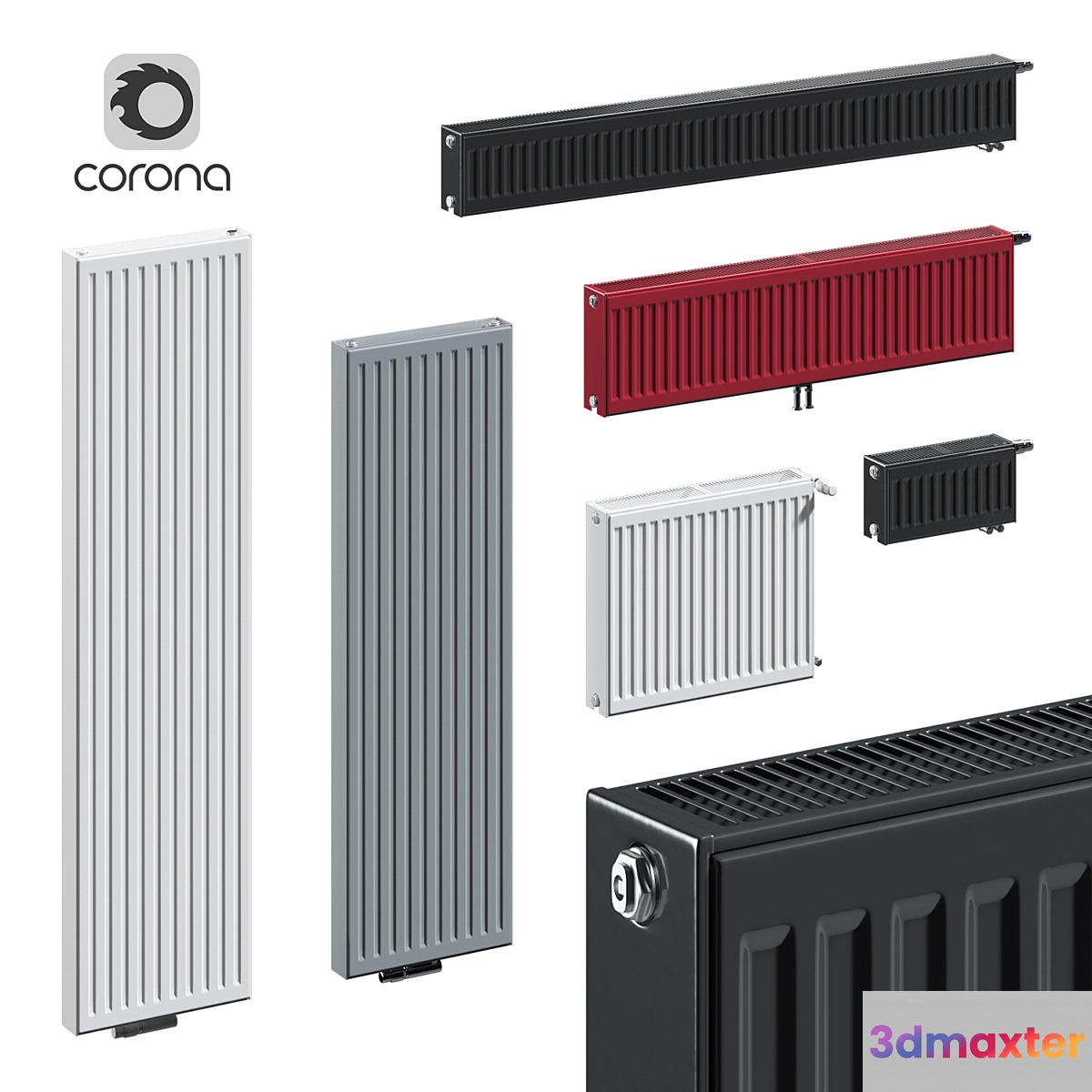 Purmo Compact C 22 Ventil CV 22 Vertical VR 21C Ventil M CVM 22