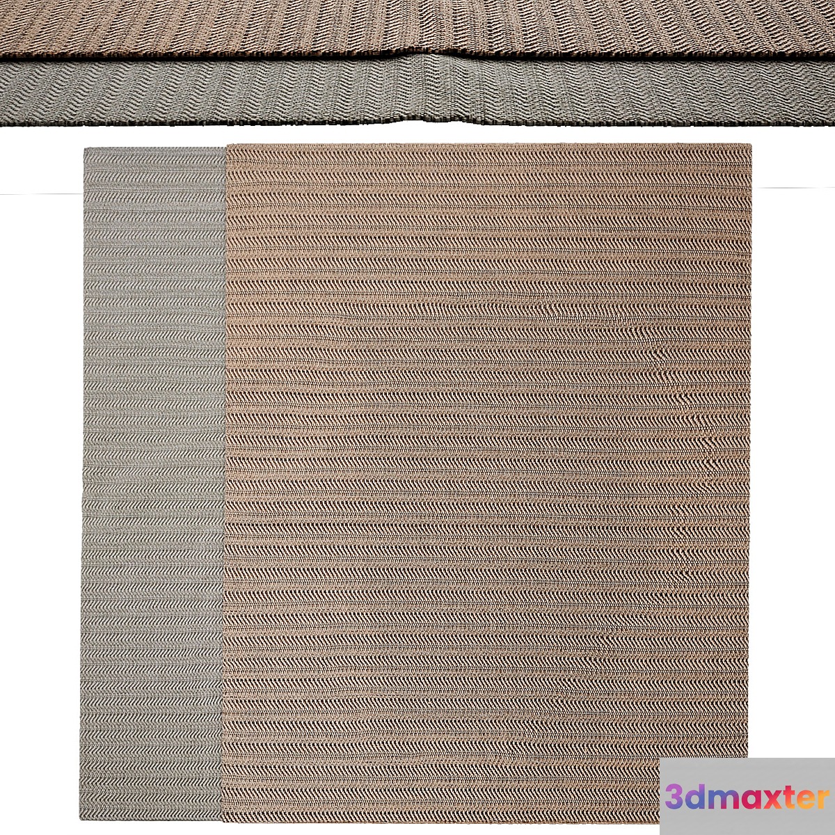 Braided Herringbone Outdoor Rug