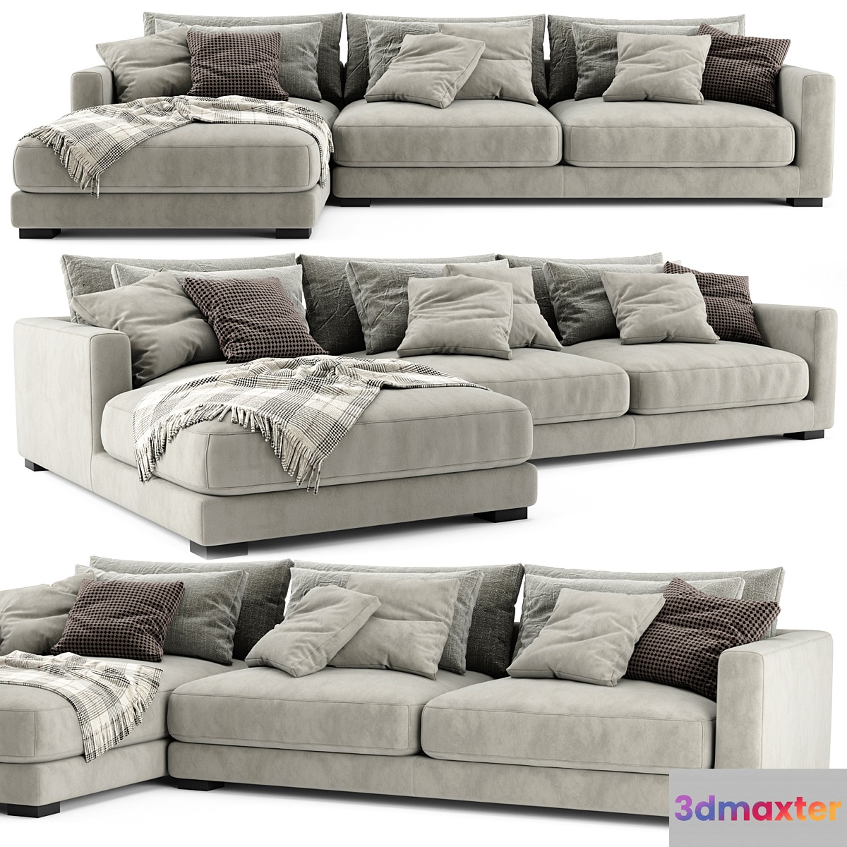 Linteloo Mauro Chaise Longue Sofa 3D Max