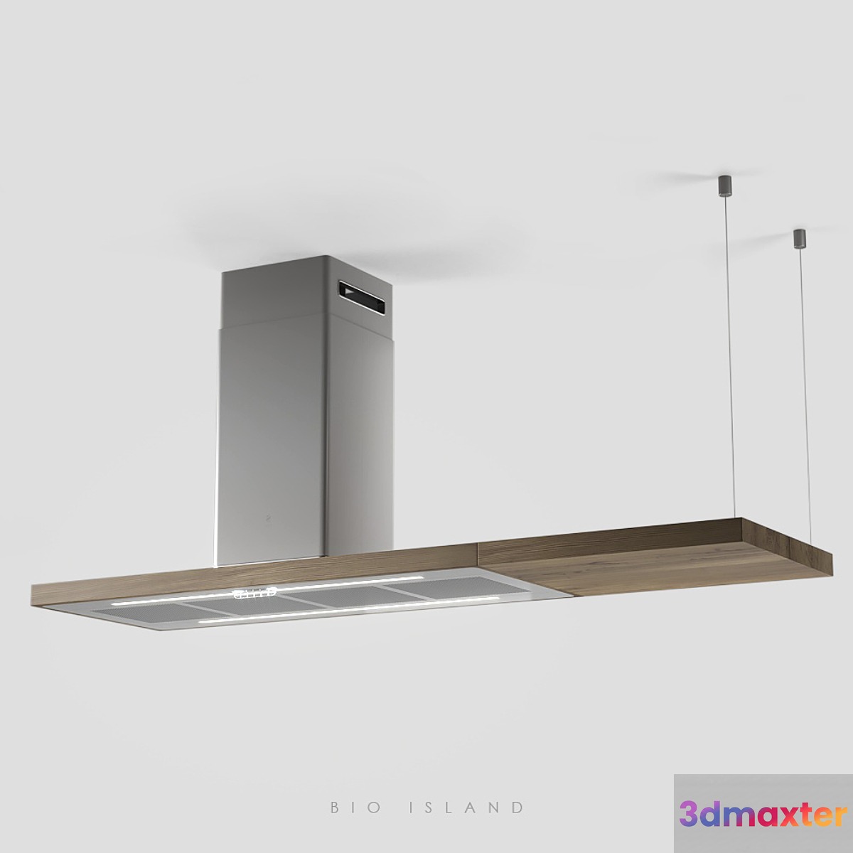 Elica bio island 3D Max