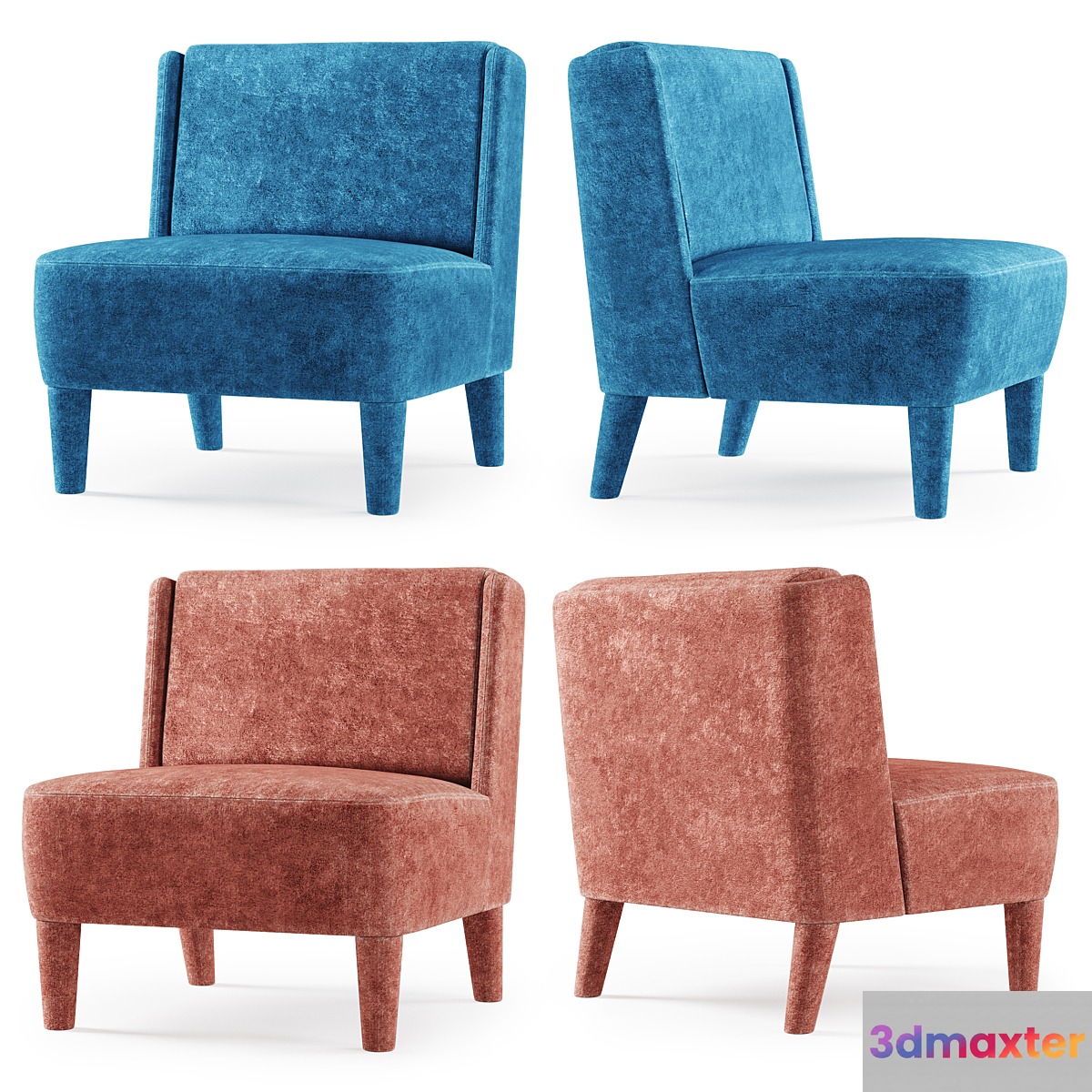Meridiani Cecile armchair 3D Max