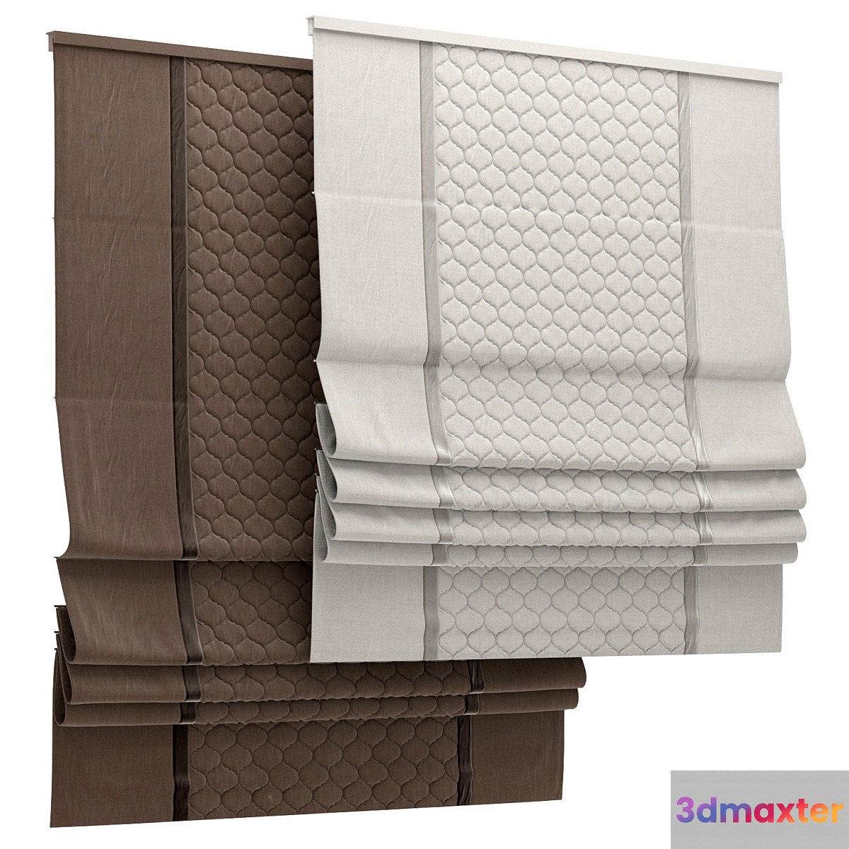 Roman blind 76 3D Max