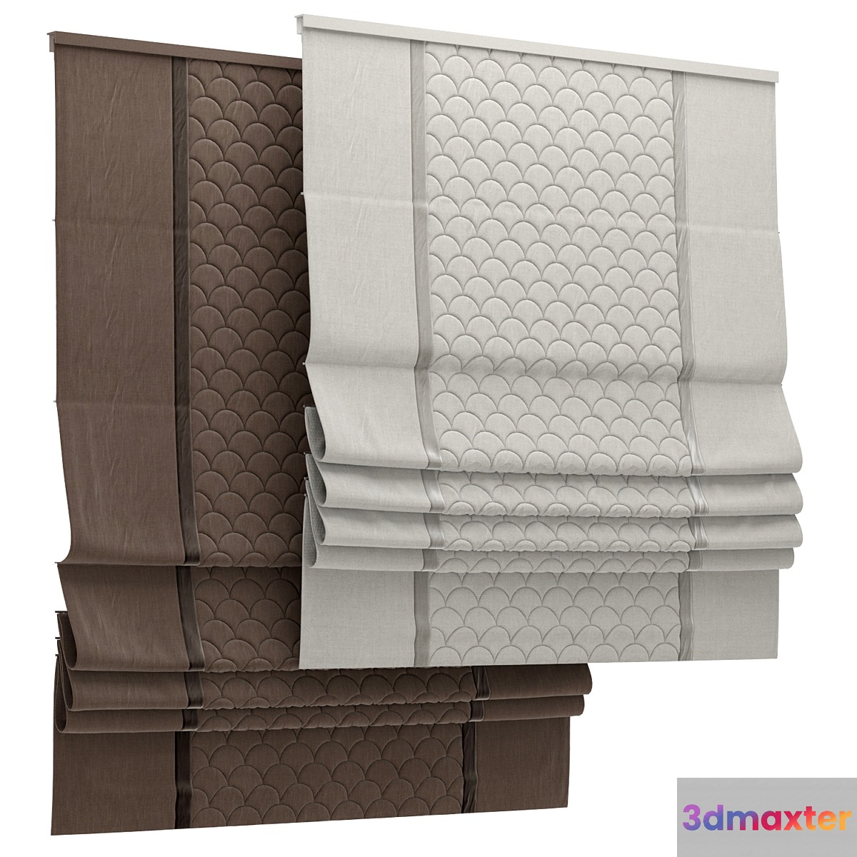 Roman blind 77 3D Max